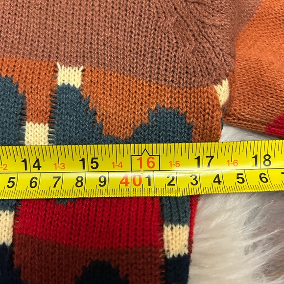 MONTAGE Vintage 70s 80s Retro Fitted Shawl Neck Sweater - Picture 12 of 13